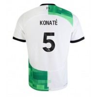 Camiseta Liverpool Ibrahima Konate #5 Visitante Equipación 2023-24 manga corta